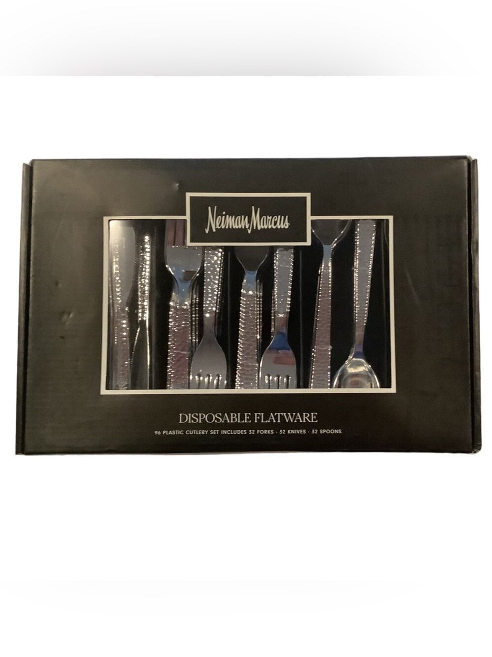Neiman Marcus Disposable Flatware Cutlery Set New